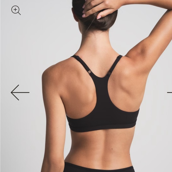 SKIMS FITS EVERYBODY RACERBACK BRALETTE ONYX - Picture 2 of 10